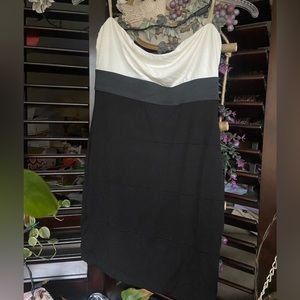 Twenty one strapless mini dress w/elastic waist